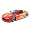 Fast and Furious Mazda RX-7 1:24 Scale Diecast Car