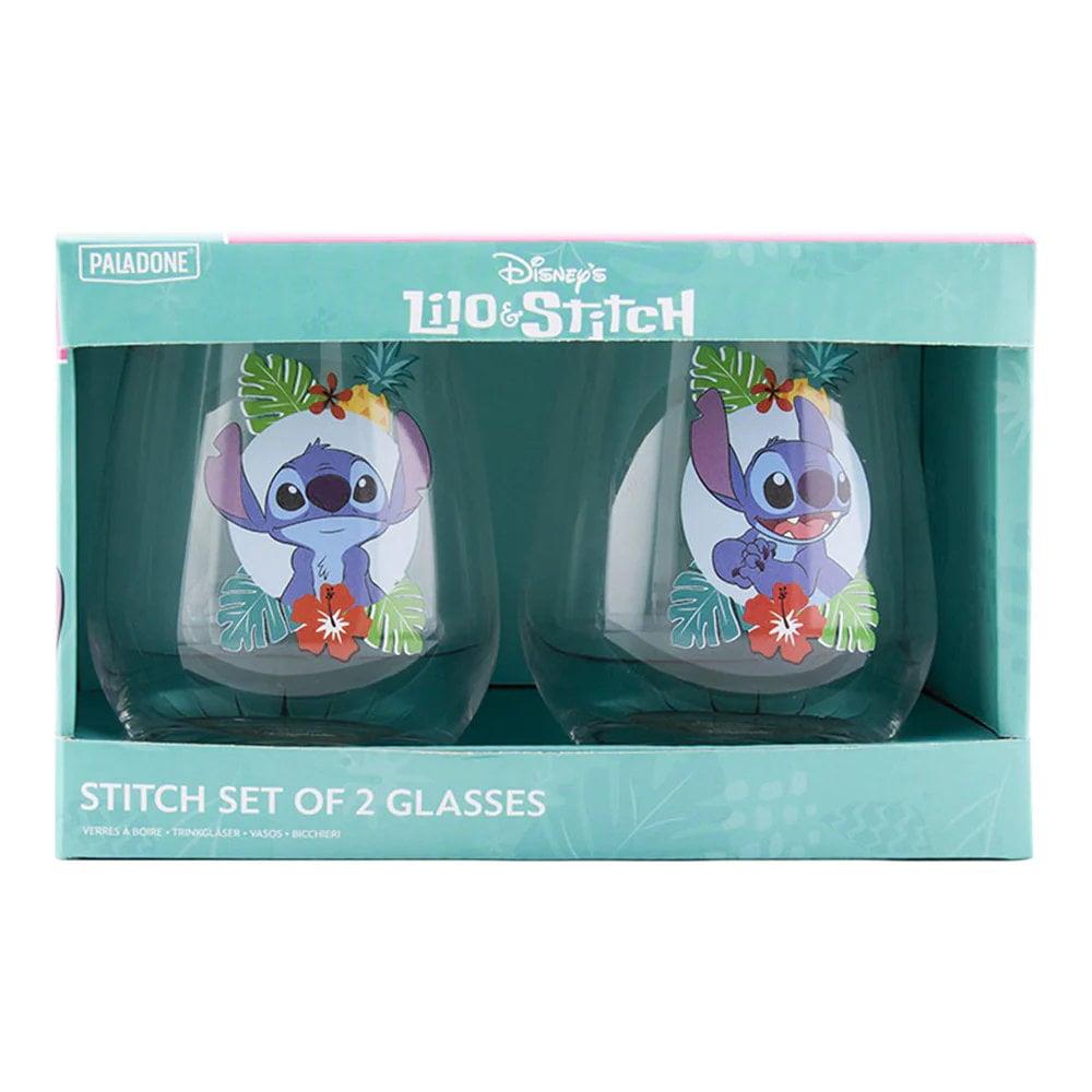 Paladone Lilo and Stitch Stitch Set Of 2 Glasses