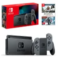 Nintendo Switch Grey Joy-Con Console with Assassin's Creed Rebel Collection Bundle