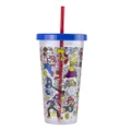 Paladone Super Mario Reusable Plastic Cup and Straw