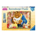 Ravensburger Disney Beauty and The Beast, Belle and Beast 100 Piece XXL Jigsaw Puzzle