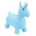 Happy Hopperz Turquoise Unicorn Ride On Toy