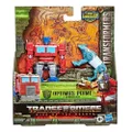 Transformers Rise of the Beasts Optimus Prime and Chainclaw Action Figures