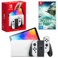 Nintendo Switch OLED Model White Console with The Legend of Zelda: Tears of The Kingdom Bundle