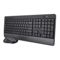 Trust Trezo Comfort Wireless Keyboard and Mouse Set (Black)