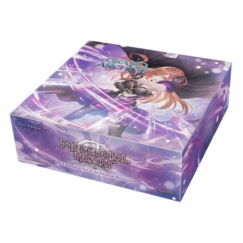 Grand Archive Mercurial Heart 1st Edition Trading Cards Booster Box