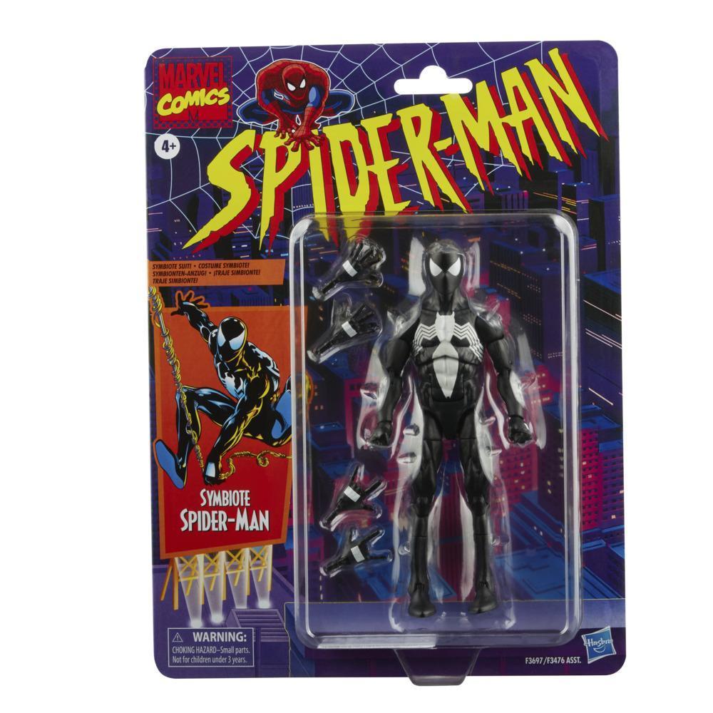 Marvel Spider-Man Symbiote Spider-Man 6 inch Retro Action Figure
