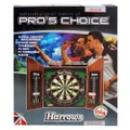 Harrows Pro's Choice Dartboard and Cabinet Complete Set