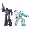 Transformers Generations Selects Shattered Glass Ratchet and Optimus Prime Deluxe Class Action Figure