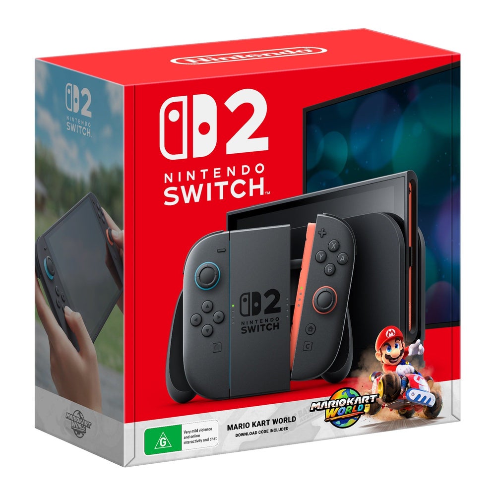 Nintendo Switch 2 Console with Mario Kart World Bundle