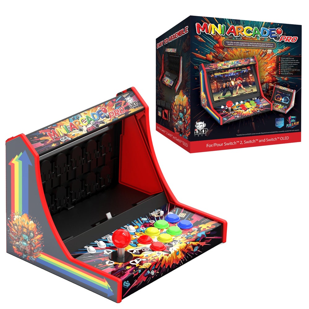 Retro Mini Arcade Pro for Switch and Switch 2