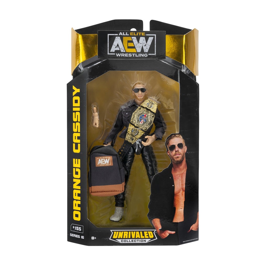 AEW All Elite Wrestling Unrivaled Orange Cassidy Figure