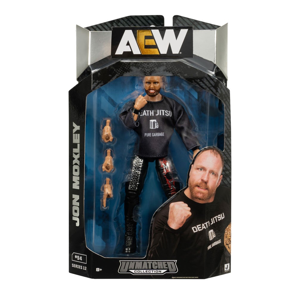 AEW All Elite Wrestling Unmatched Jon Moxley Figure