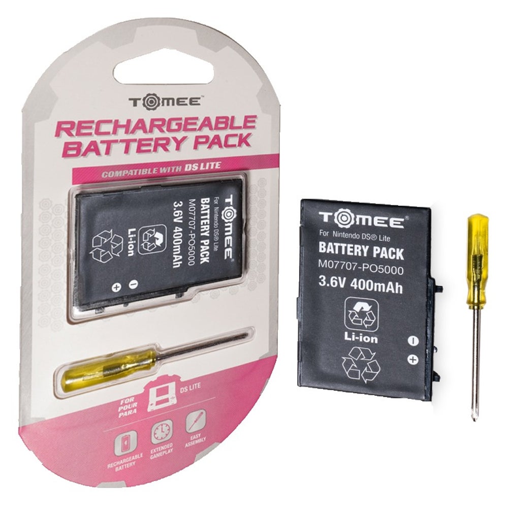 Tomee Rechargeable Battery Pack for Nintendo DS Lite