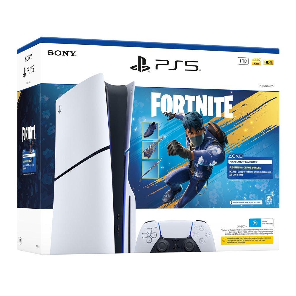 PlayStation 5 1TB Console (Fortnite Flowering Chaos Bundle)