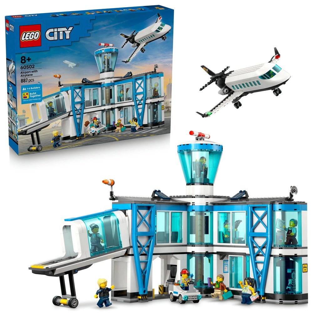 LEGO City: Airport with Airplane (60502)