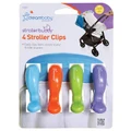 Dreambaby: Strollerbuddy Stroller Clips - Multi-Coloured (4 Pack)
