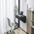Gorilla Office: Wall Mounted Desk with Drawer - Black