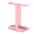 Playmax Taboo RGB Headset Stand (Pink) (PC)