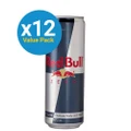 Red Bull Energy Drink, Zero, 473ml (12 pack)