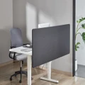 Gorilla Office: Desk Screen Black - 1800x600mm