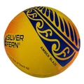 Silver Fern Touch Rugby Training Ball - Amber Blaze - Size 4