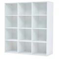 12 Cube Storage Cubby - White