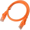 0.5m 8ware Cat6a UTP Snagless Ethernet Cable Orange