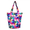 Sachi: Insulated Market Tote - Harlequin - D.Line
