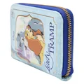 Loungefly: Lady and the Tramp - Book Zip Purse in Blue (Women's)