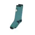Difuzed: Pokémon - Snorlax Knee High Socks (1 Pack) (Size: 35-38) in Green (Women's)