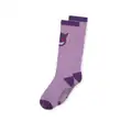 Difuzed: Pokémon - Gengar Knee High Socks (1 Pack) (Size: 35-38) in Purple (Women's)