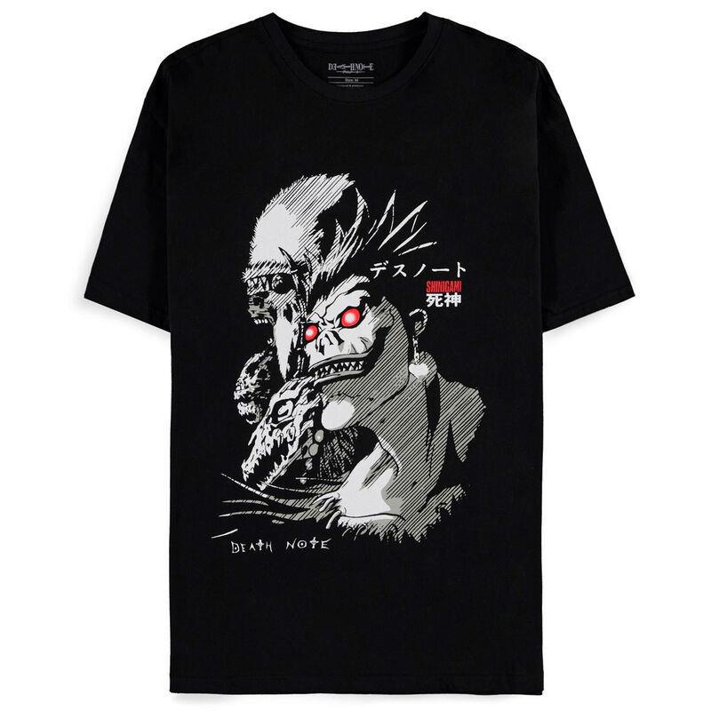 Difuzed: Death Note - Shinigami Demon Crew T-Shirt (Small) in Black (Men's)