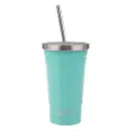 Oasis: Insulated Smoothie Tumbler With Straw -Spearmint (500ml) - D.Line