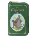 Loungefly: Jungle Book - Book Cover Zip Around Wallet in Blue/Green (Men's)
