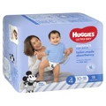 Huggies Ultra Dry Convenience Toddler Boy Nappies - Size 4 (18 Pack)