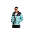 The North Face: Women's 1996 Retro Nuptse Jacket - Wasabi (Size: XS) in Black/Green