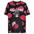 Difuzed: Naruto Shippuden - Itachi Clouds T-Shirt (Size: M) in Black/Red/White (Men's)