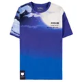 Difuzed: Pokémon - Gengar Pokedex Entry T-Shirt (Size: L) in Blue/Pink/Purple/White (Men's)