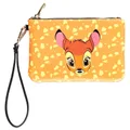 Disney: Bambi Zipper Pouch in Brown/Orange/Yellow (Women's)