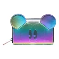 Loungefly: Disney - Mickey Mouse Oil Slick Wallet (US Exclusive) in Blue/Green/Purple/Yellow (Men's)