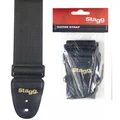 Stagg Nylon Guitar Strap (Black)