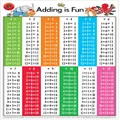 Learning Can Be Fun - Adding Is Fun - Wall Chart