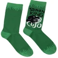 Out of Print: Cujo Socks (Size: Small) in Black/Green/White (Women's)