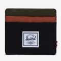 Herschel Supply Co: Charlie Cardholder - Black/Ivy Green/Chutney (Men's)