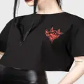 Killstar: Deamon Ghoul Top (Size: XXL) in Black (Women's)