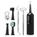 Electric Oral Care Plaque Cleaning Kit - Black