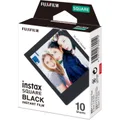 Fujifilms Instax Square Film Black Frame - 10 Pack