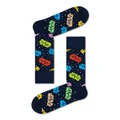 Happy Socks: Star Wars - Logo Sock (6500) (Size: 36-40) in Blue/Cream/Green/Navy/Pink/Red/Yellow (Women's)