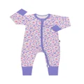Bonds: Zip YDG Wondersuit - Crazy Daisy Purple (Size 00) (3-6 Months)
